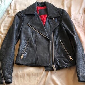 NWOT All Saints Leather Jacket